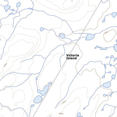 Natural Resources Canada Unnamed, NT (088A08 Toporama) digital map