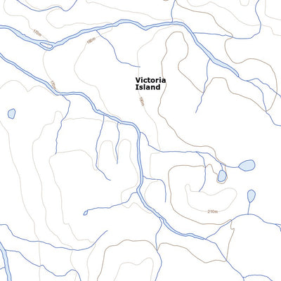 Natural Resources Canada Unnamed, NT (088A09 Toporama) digital map