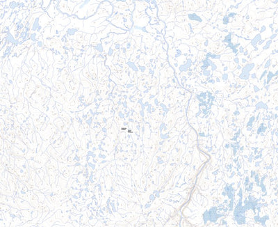 Natural Resources Canada Unnamed, NT (088B01 Toporama) digital map