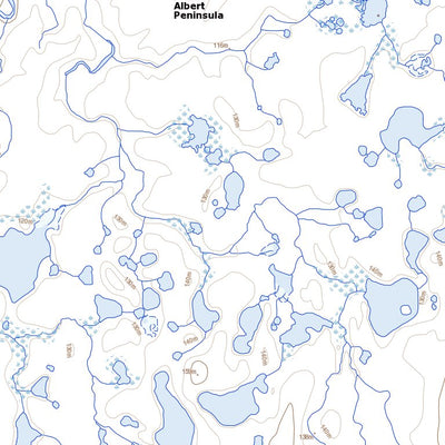 Natural Resources Canada Unnamed, NT (088B16 Toporama) digital map