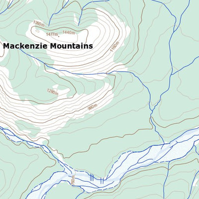 Natural Resources Canada Unnamed, NT (095K13 Toporama) digital map