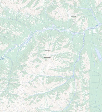 Natural Resources Canada Unnamed, NT (095M02 Toporama) digital map
