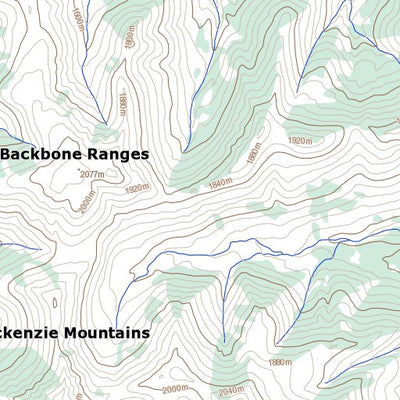 Natural Resources Canada Unnamed, NT (095M02 Toporama) digital map