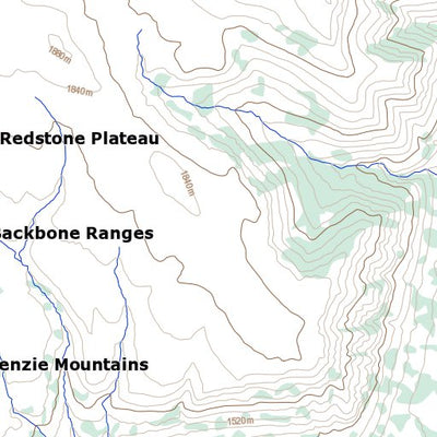 Natural Resources Canada Unnamed, NT (095M06 Toporama) digital map