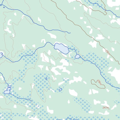 Natural Resources Canada Unnamed, NT (096A11 Toporama) digital map