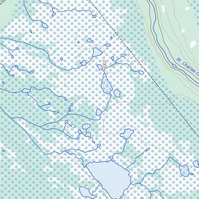 Natural Resources Canada Unnamed, NT (096B13 Toporama) digital map