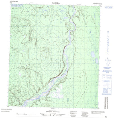 Natural Resources Canada Unnamed, NT (096C02 CanMatrix) digital map