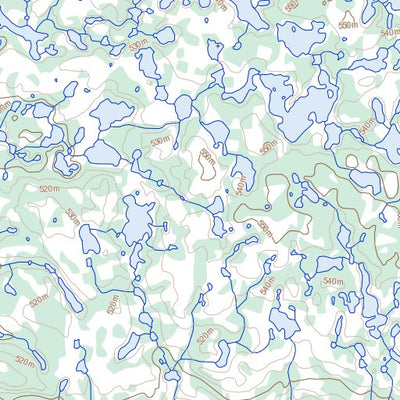 Natural Resources Canada Unnamed, NT (096J01 Toporama) digital map