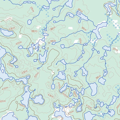 Natural Resources Canada Unnamed, NT (096J13 Toporama) digital map