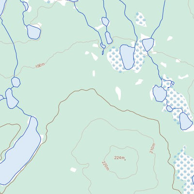 Natural Resources Canada Unnamed, NT (096K01 Toporama) digital map