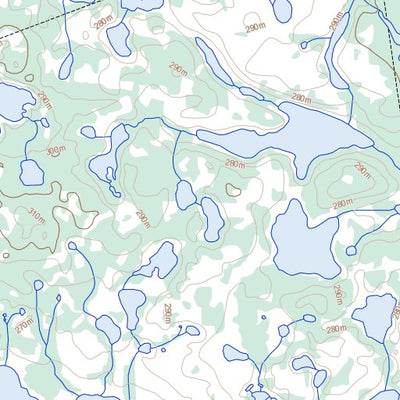 Natural Resources Canada Unnamed, NT (096M16 Toporama) digital map