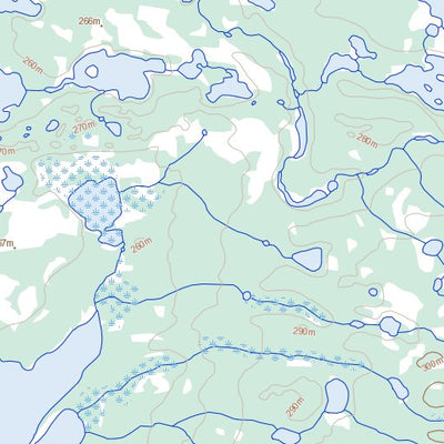 Natural Resources Canada Unnamed, NT (096N04 Toporama) digital map