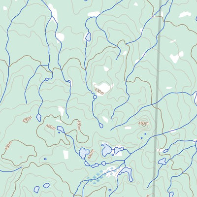 Natural Resources Canada Unnamed, NT (096N06 Toporama) digital map
