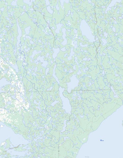 Natural Resources Canada Unnamed, NT (096N11 Toporama) digital map