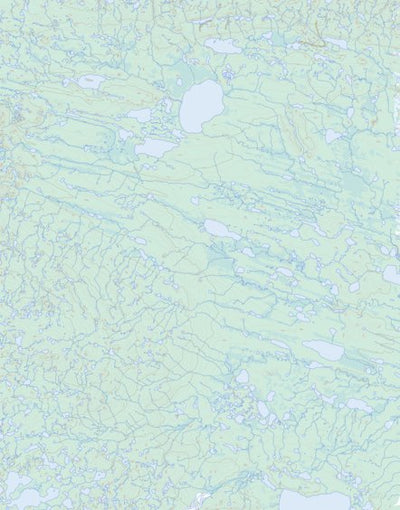 Natural Resources Canada Unnamed, NT (096O01 Toporama) digital map
