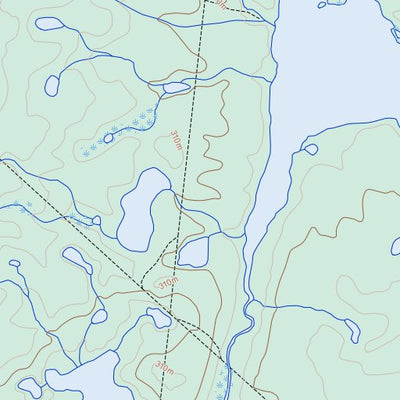 Natural Resources Canada Unnamed, NT (096O05 Toporama) digital map