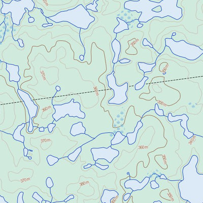 Natural Resources Canada Unnamed, NT (096O05 Toporama) digital map