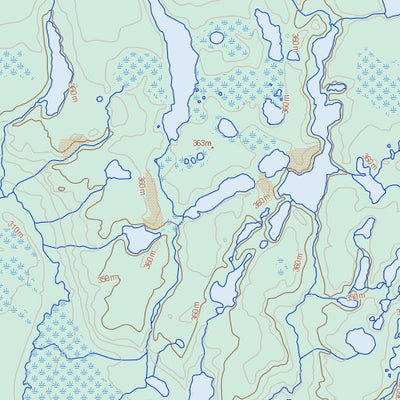 Natural Resources Canada Unnamed, NT (096O06 Toporama) digital map