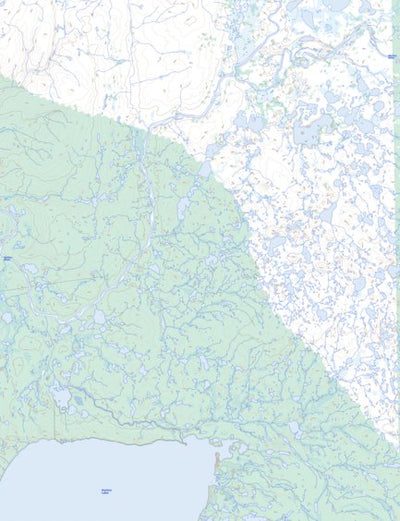 Natural Resources Canada Unnamed, NT (096O09 Toporama) digital map