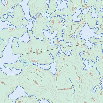 Natural Resources Canada Unnamed, NT (096O12 Toporama) digital map