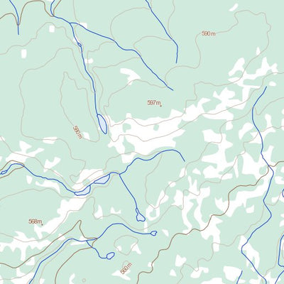 Natural Resources Canada Unnamed, NT (096P14 Toporama) digital map