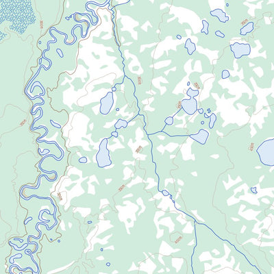 Natural Resources Canada Unnamed, NT (097C12 Toporama) digital map
