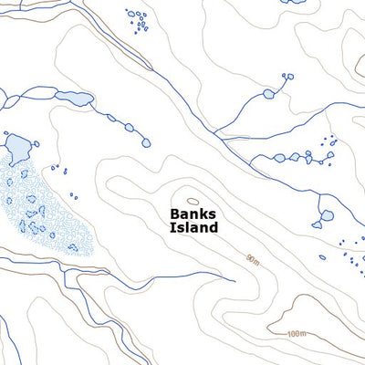 Natural Resources Canada Unnamed, NT (098D13 Toporama) digital map