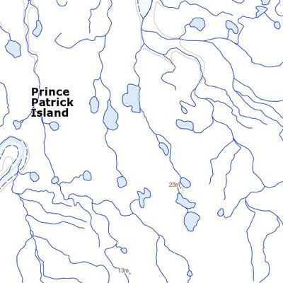 Natural Resources Canada Unnamed, NT (099A09 Toporama) digital map