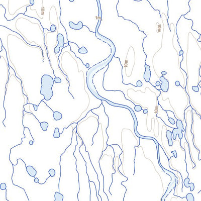 Natural Resources Canada Unnamed, NT (099A09 Toporama) digital map