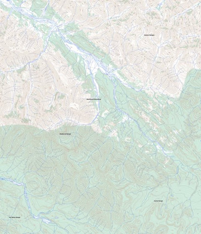 Natural Resources Canada Unnamed, NT (106A10 Toporama) digital map