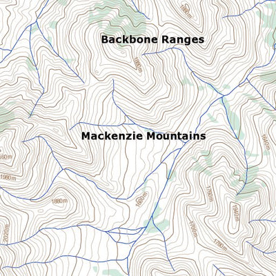 Natural Resources Canada Unnamed, NT (106A12 Toporama) digital map