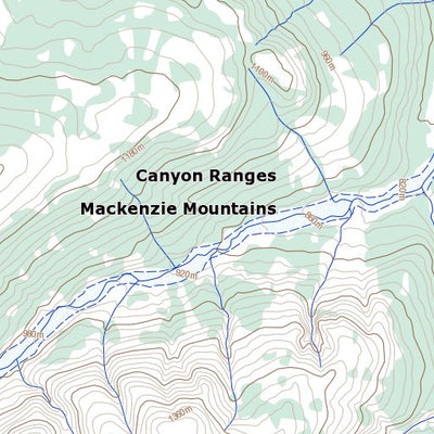 Natural Resources Canada Unnamed, NT (106A15 Toporama) digital map