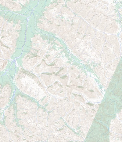 Natural Resources Canada Unnamed, NT (106B09 Toporama) digital map