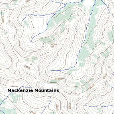 Natural Resources Canada Unnamed, NT (106F07 Toporama) digital map