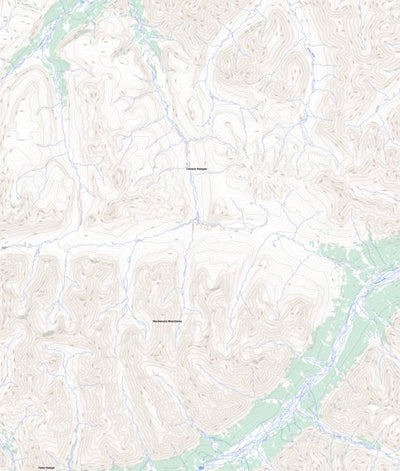 Natural Resources Canada Unnamed, NT (106G01 Toporama) digital map