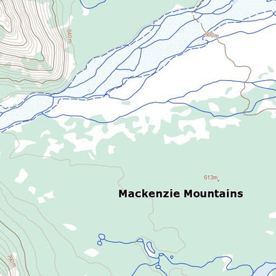 Natural Resources Canada Unnamed, NT (106G03 Toporama) digital map