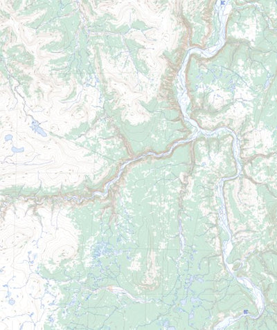 Natural Resources Canada Unnamed, NT (106G11 Toporama) digital map