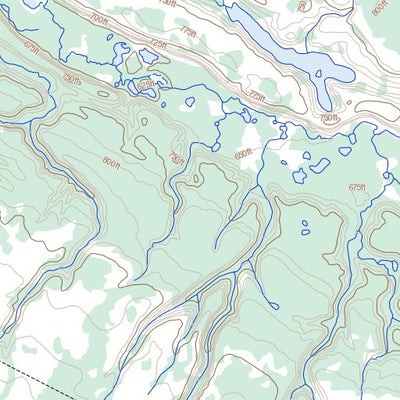 Natural Resources Canada Unnamed, NT (106G15 Toporama) digital map