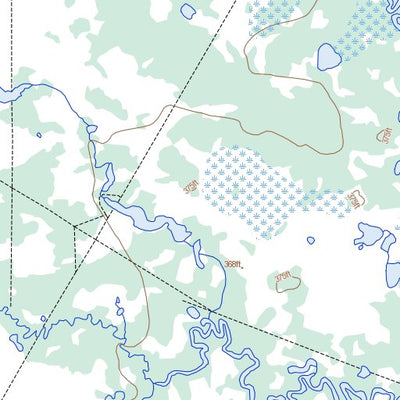 Natural Resources Canada Unnamed, NT (106J11 Toporama) digital map