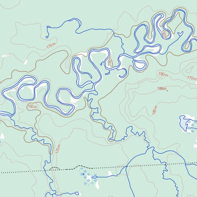 Natural Resources Canada Unnamed, NT (106K03 Toporama) digital map