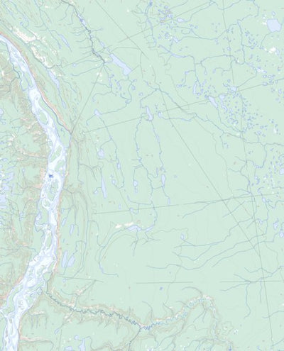 Natural Resources Canada Unnamed, NT (106K05 Toporama) digital map