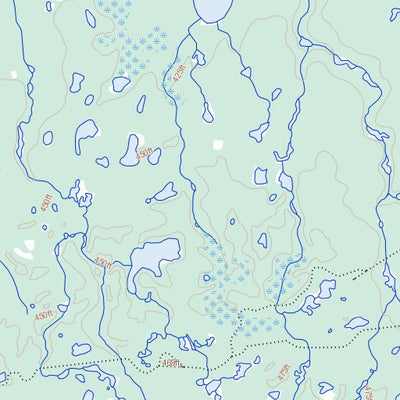 Natural Resources Canada Unnamed, NT (106K06 Toporama) digital map