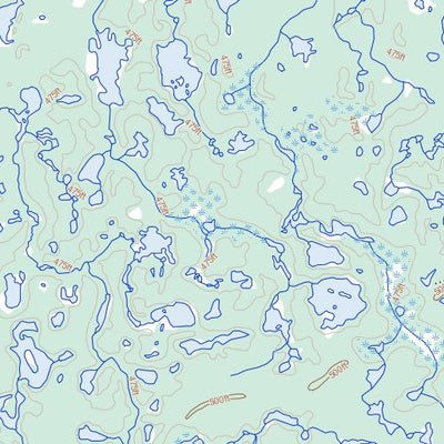 Natural Resources Canada Unnamed, NT (106K06 Toporama) digital map