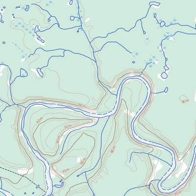 Natural Resources Canada Unnamed, NT (106K11 Toporama) digital map
