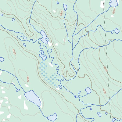 Natural Resources Canada Unnamed, NT (106K16 Toporama) digital map