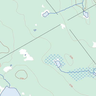Natural Resources Canada Unnamed, NT (106M02 Toporama) digital map
