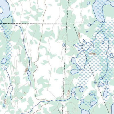 Natural Resources Canada Unnamed, NT (106O04 Toporama) digital map