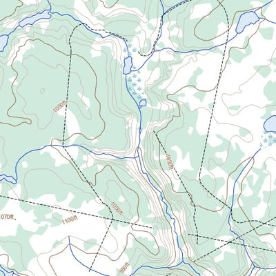 Natural Resources Canada Unnamed, NT (106O08 Toporama) digital map