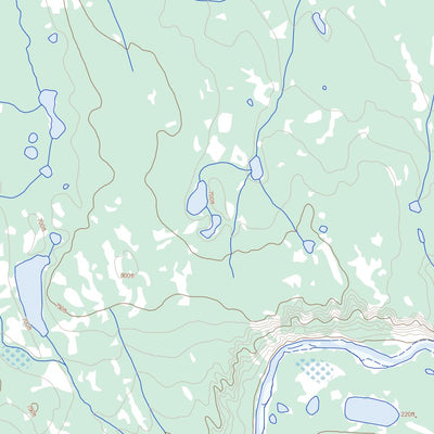 Natural Resources Canada Unnamed, NT (107A02 Toporama) digital map