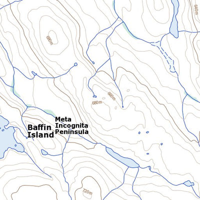 Natural Resources Canada Unnamed, NU (025N02 Toporama) digital map